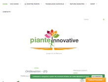 Tablet Screenshot of pianteinnovative.it